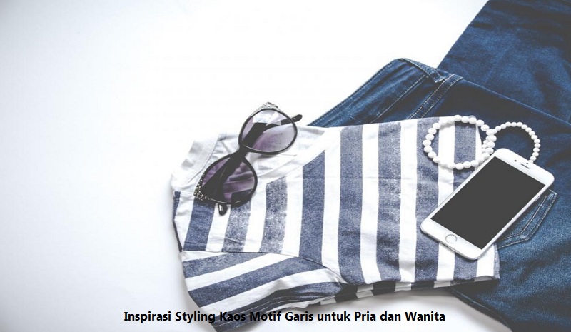 Kaos Motif Garis